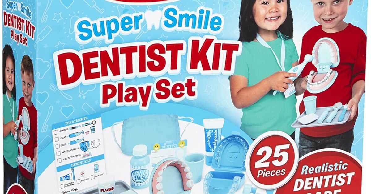 Super Smile Dentist Kit Play Set Right Start Online