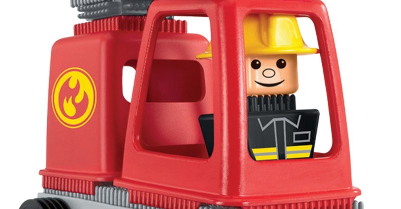 stickle bricks fire engine