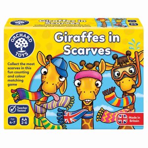 070 Giraffes In Scarves Box Rgb