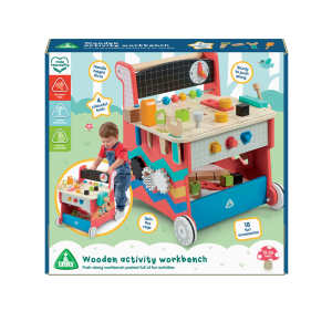 200945 Wooden Activity Workbench FRONT
