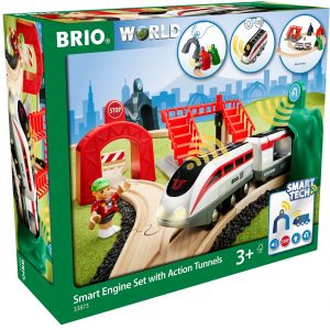 Brio Smart Tech Engine Set With Action Tunnels