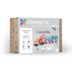 CONNETIX 50 Piece Pastel Transport Pack