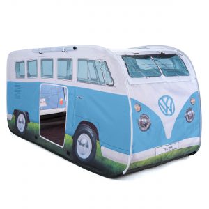 OL0180 VW camper van kids pop up play tent dove blue 2