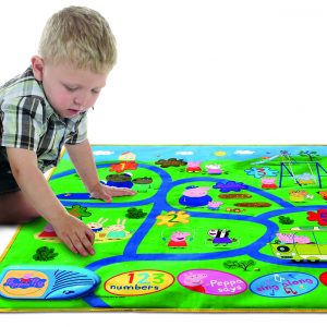 Pp15 Peppa Interactive Playmat Lifestyle Boy Playing