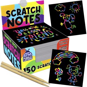 Purple Ladybug Scratch Notes 4