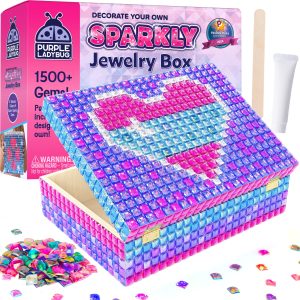 Purple Ladybug Sparkly J Box 3
