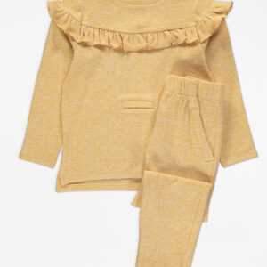 1 George Easy On Adaptive Yellow Soft Knit Top and Joggers Outfit from 14