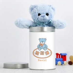 Blue Tin Teddy