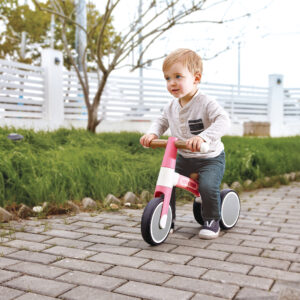 Hape My First Balance Bike outdoor lifestyle pink