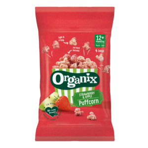 Organix Strawberry Apple Puffcorn