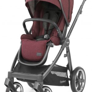 Oyster3 Stroller Seatunitfacingforward Citygrey Berry