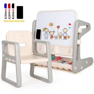 Round Play Or Activity Tableand Chair Set