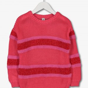 Tu Pink And Red Stripe Jumper £10